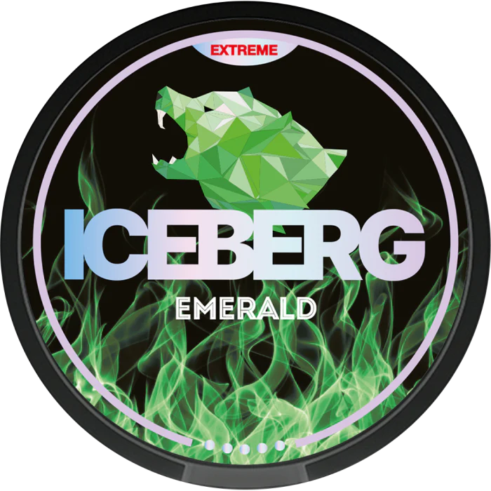 Iceberg Nicotine Pouches Emerald (Green Apple & Berries)