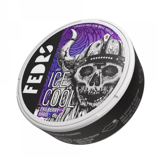 FEDRS Nicotine Pouches Ice Cool Hard Evilberry 33mg