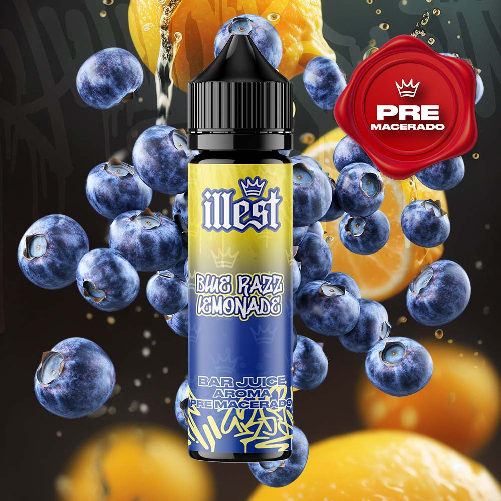 Illest Blue Razz Lemonade 60ml 20mg Bundle Kit