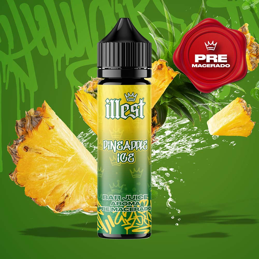 Illest Pineapple Ice Nic Salt 60ml 20mg Bundle Kit