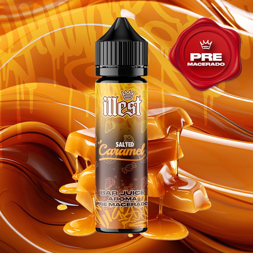 Illest Salted Caramel Nic Salt 60ml 20mg Bundle Kit