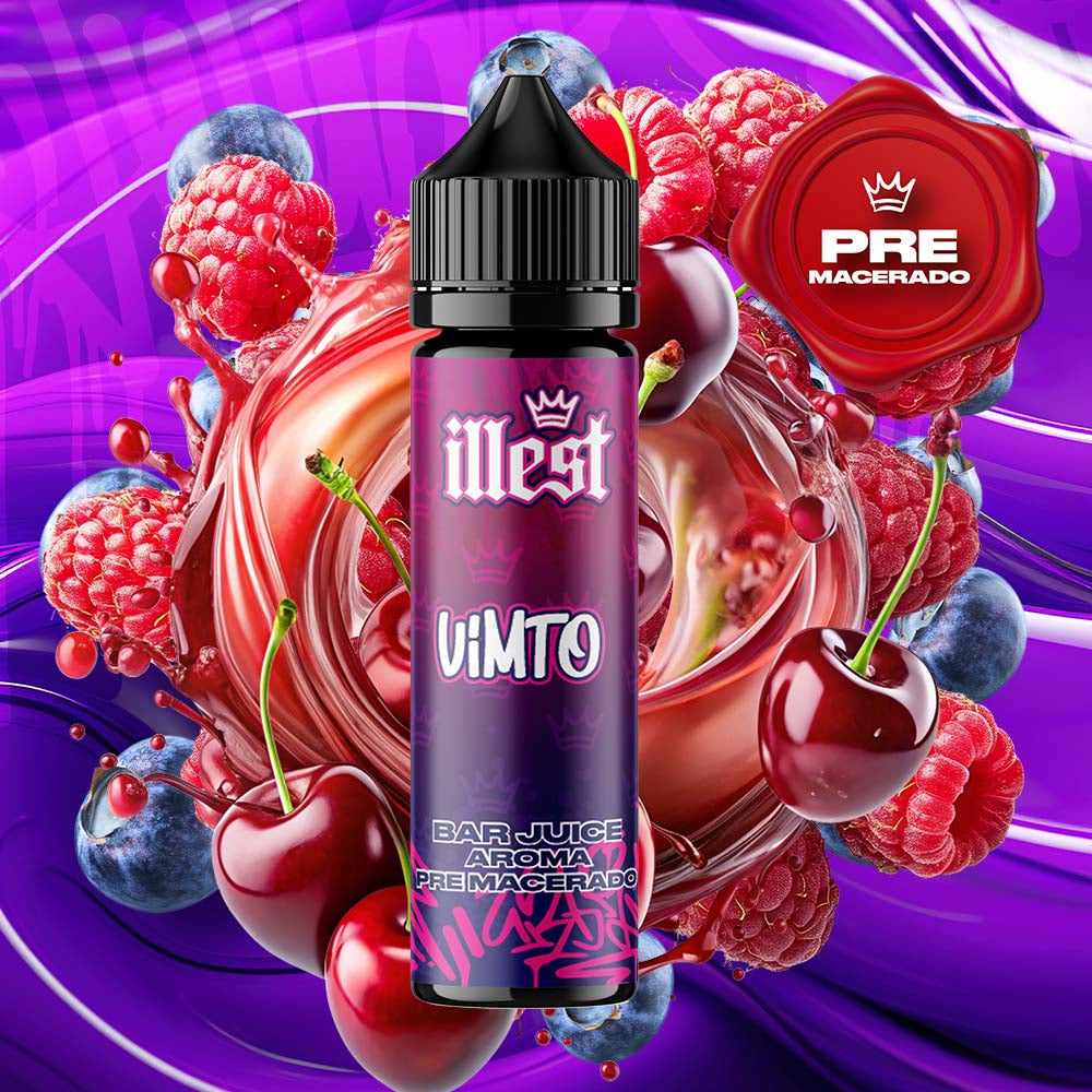 Illest Vimto Nic Salt 60ml 20mg Bundle Kit