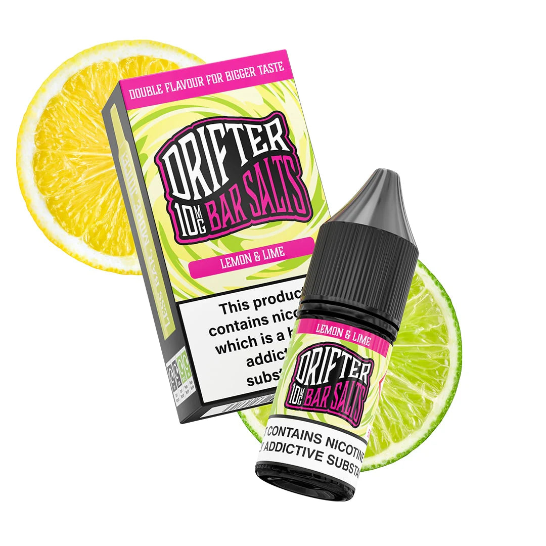 Drifter Bar Salts Citron Vert (Lemon & Lime) 10ml