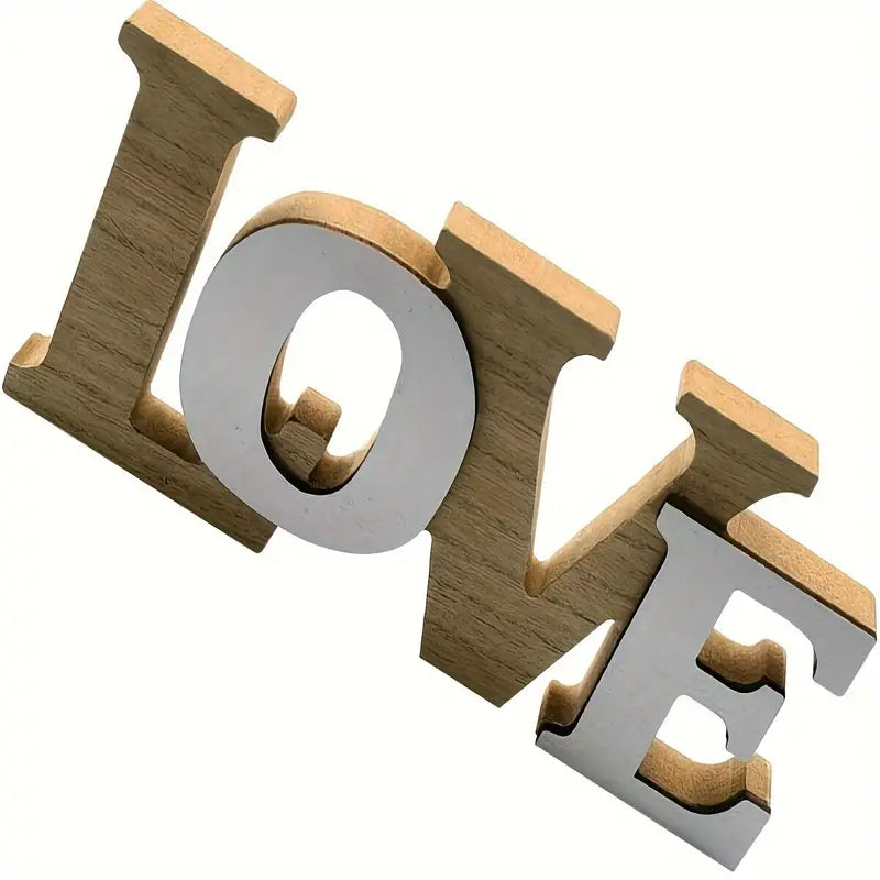 Wooden Love Theme Sign