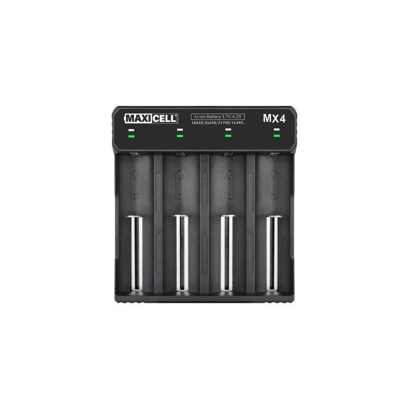 Maxicell MX4 4-Slot Battery Charger