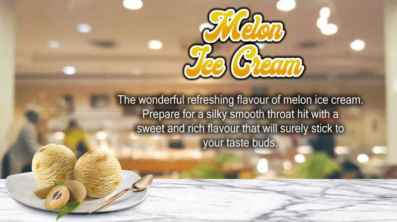 Shop Melon Ice Cream Flavour E-Liquid