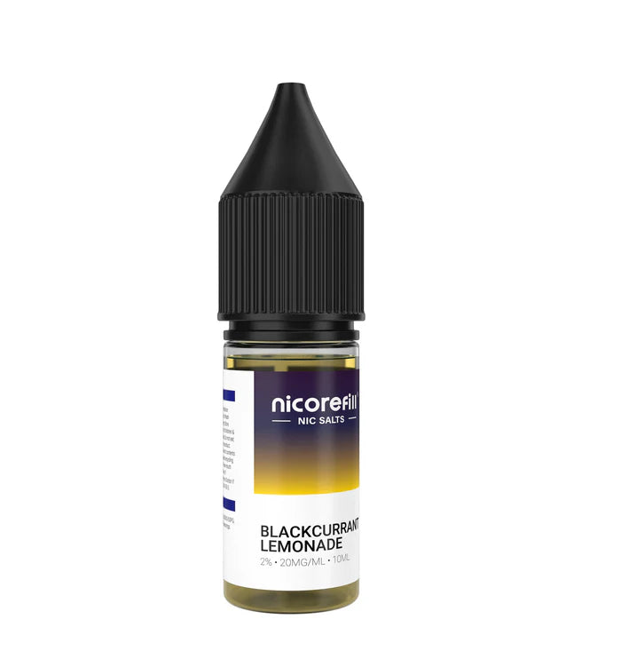 Nicorefill Blackcurrant Lemonade Nic Salt 10ml