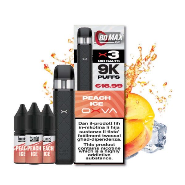 Frumist GoMax 9K Puffs – Peach Ice