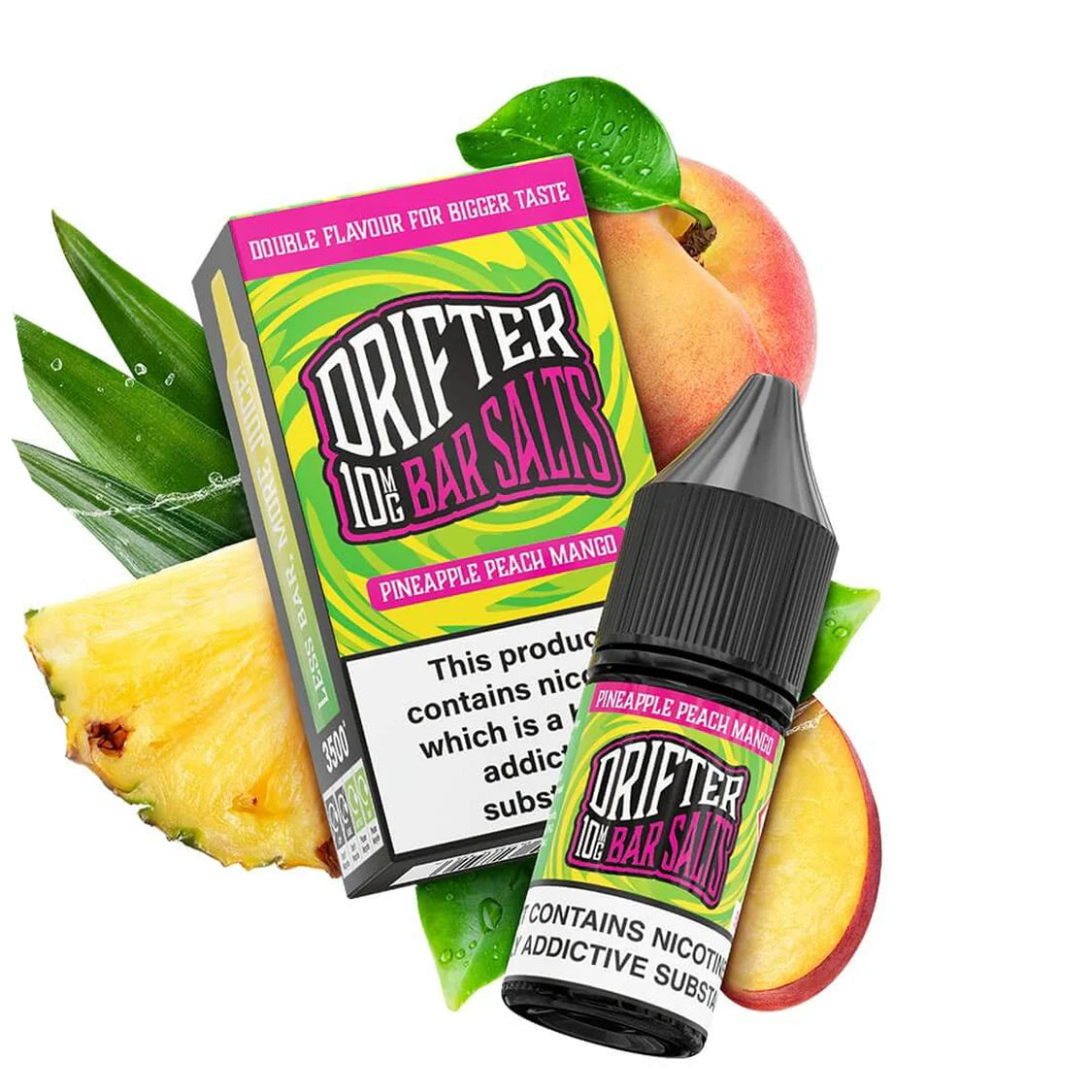 Drifter Bar Salts Pineapple Peach Mango Ice 10ml