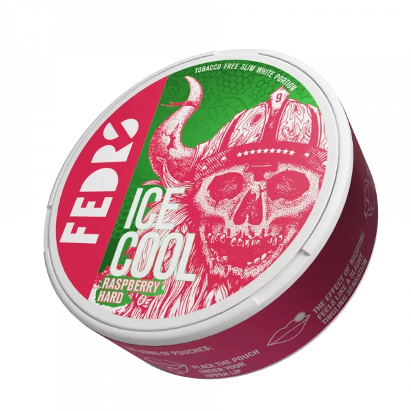 FEDRS Nicotine Pouches Ice Cool Hard Raspberry 33mg