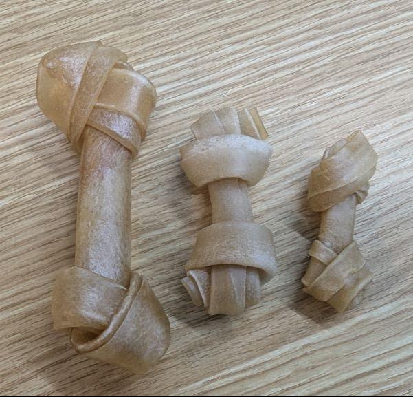 Rawhide Dog Chewing Toy (Pack of 3)