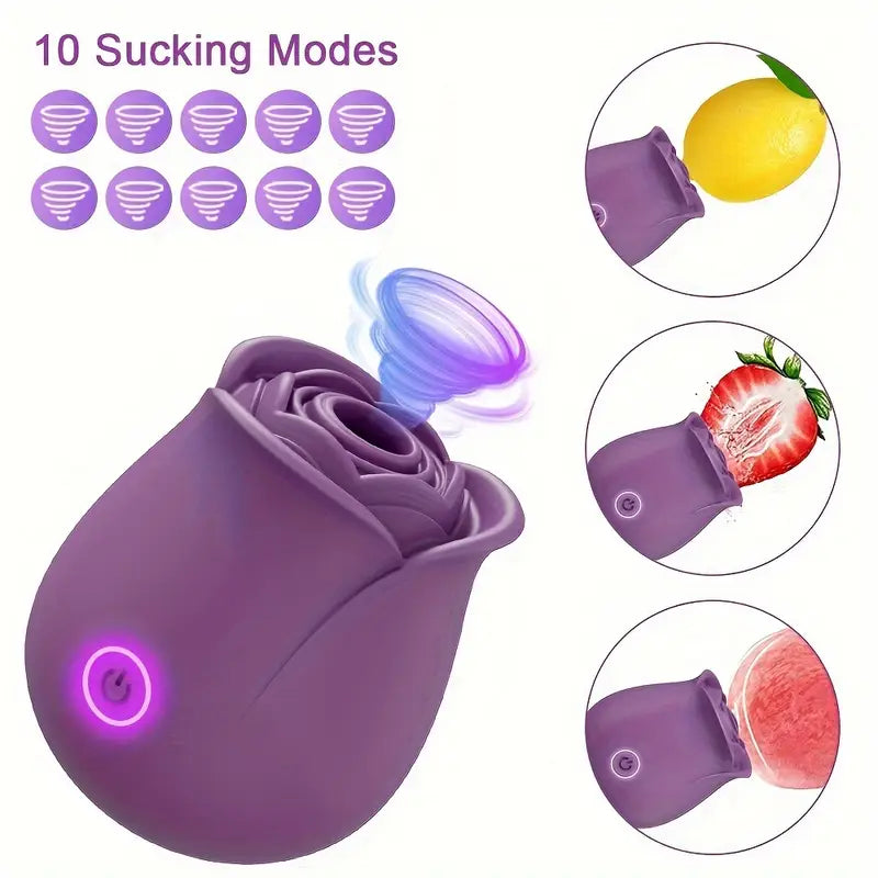 Rose Sucking Vibrator For Women