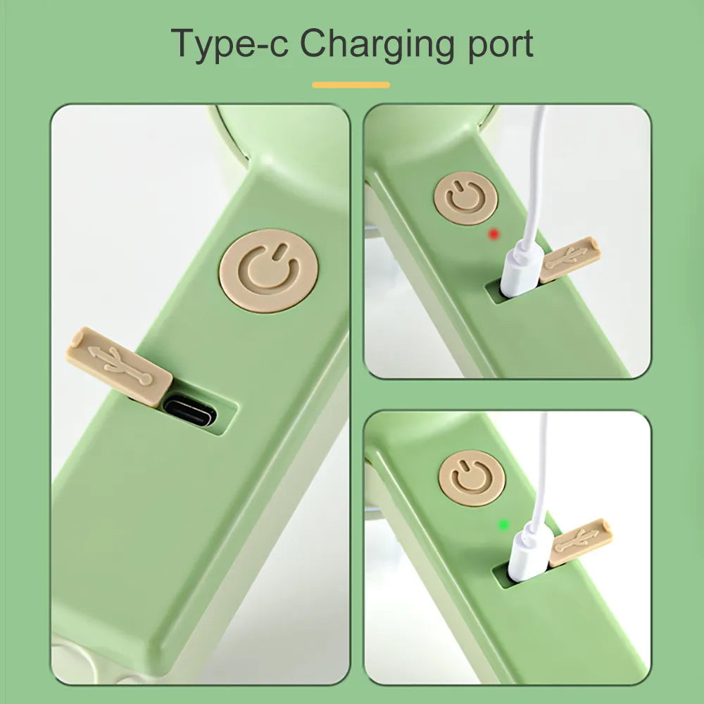 4 In 1 Garlic Press Slicer Handheld Electric Chopper Vegetable Cutter Set Portable Garlic Mud Masher Wireless Slicer Green/White