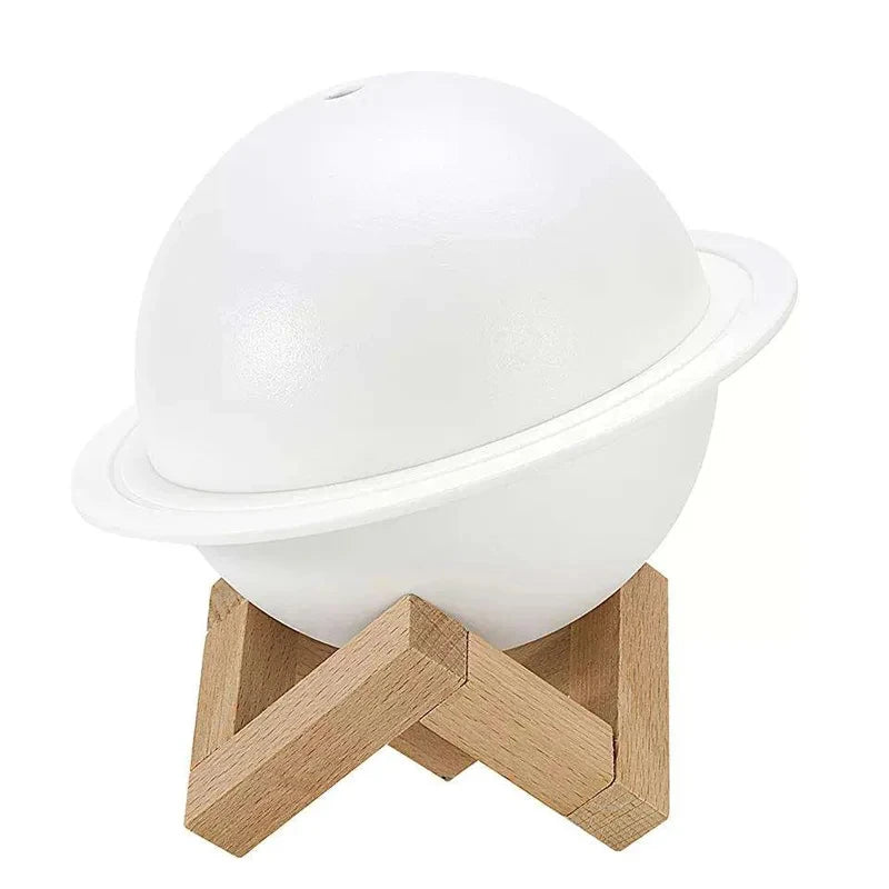 Aroma Diffuser Air Humidifier with LED 3D Moon Planet Humidifier USB Portable Air Purifier Bedroom Decor Night Lights