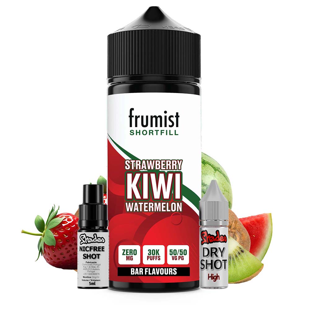 Frumist 50/50 Strawi Watermelon Nic Salt 120ml