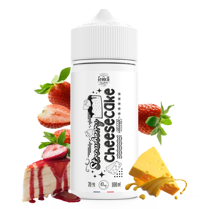 The French Bakery Strawberry Cheesecake 100ml