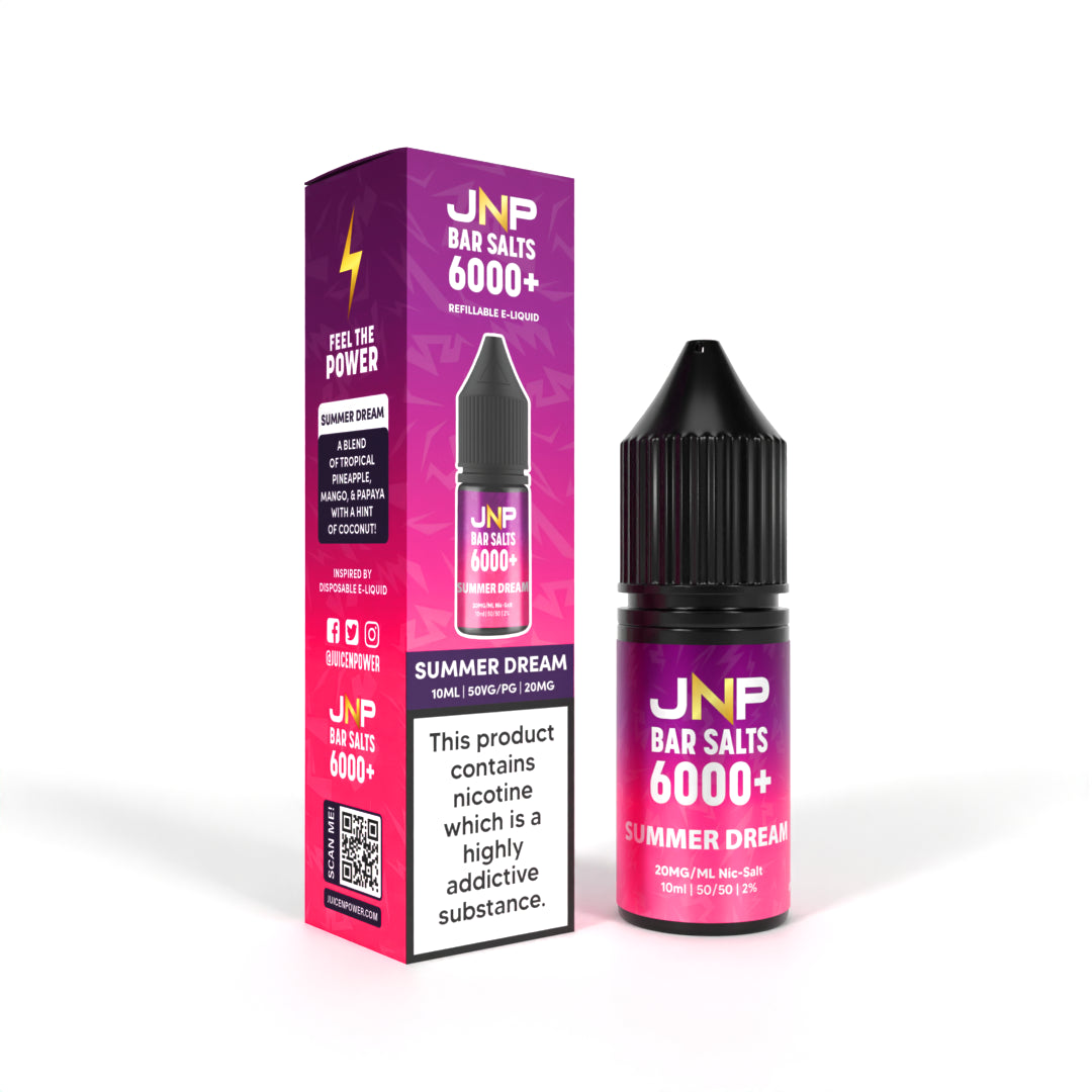JNP Bar Salts 6000+ Summer Dream Nicotine Salt 10ml