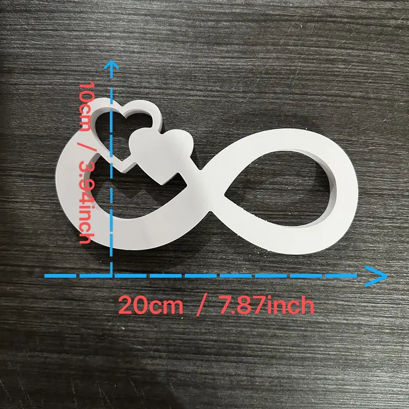 Acrylic Heart Shaped Ornament