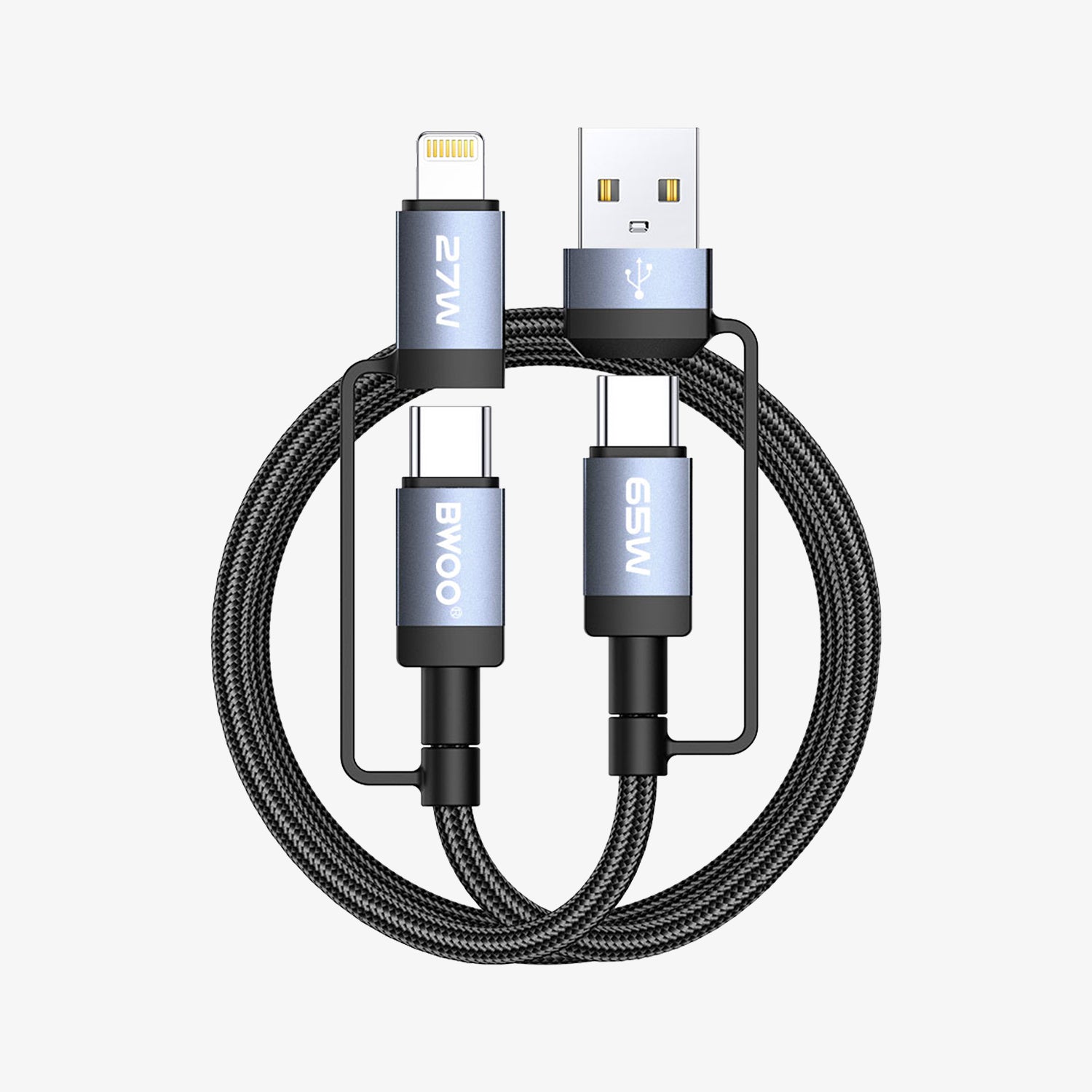 BWOO X-321 4-in-1 Fast Charging Cable