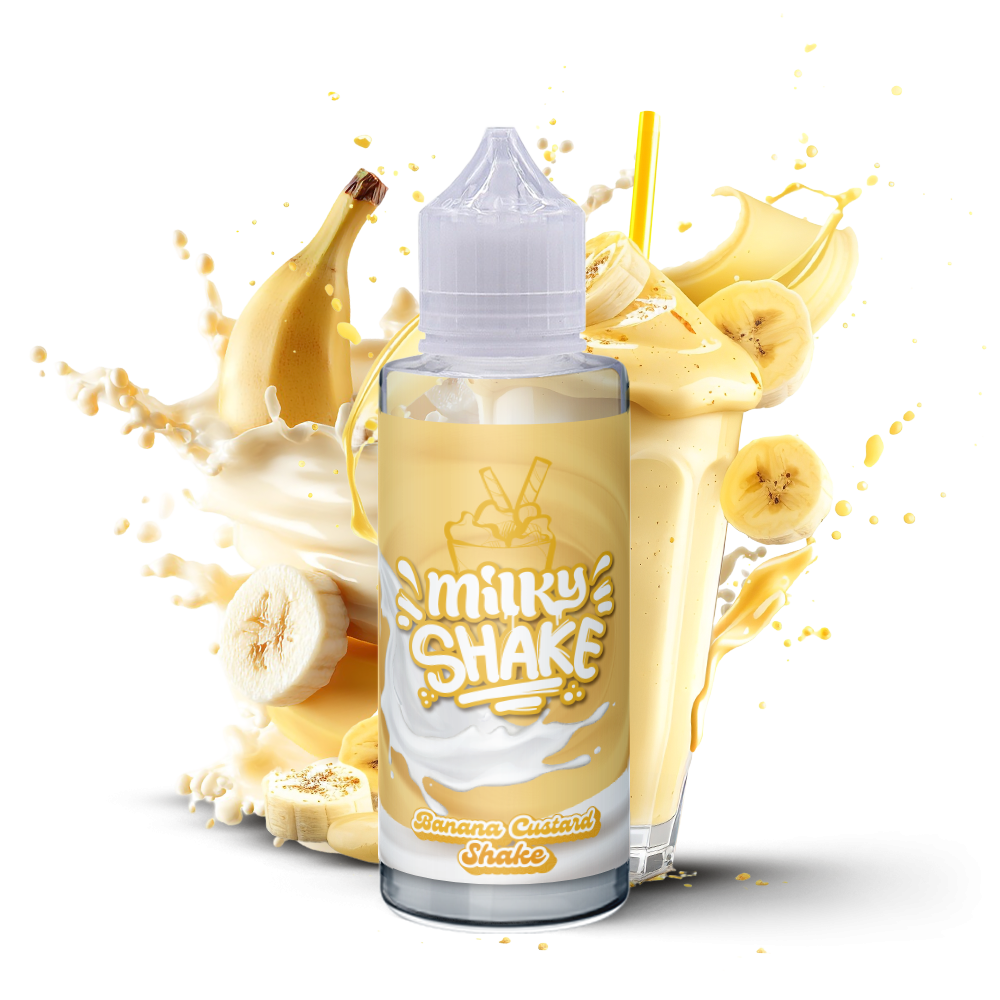 Milky Shake Banana Custard Shake 100ml