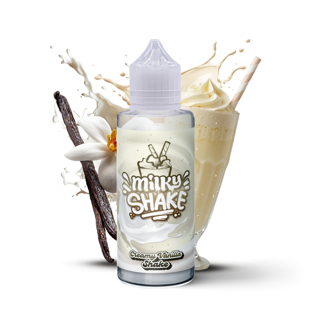 Milky Shake Creamy Vanilla Shake 100ml | Malta Milky Shake Creamy Vanilla Shake 100ml | Malta