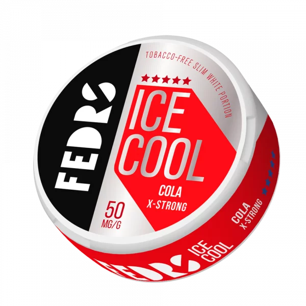 FEDRS Nicotine Pouches Ice Cool X-Strong Cola 25mg