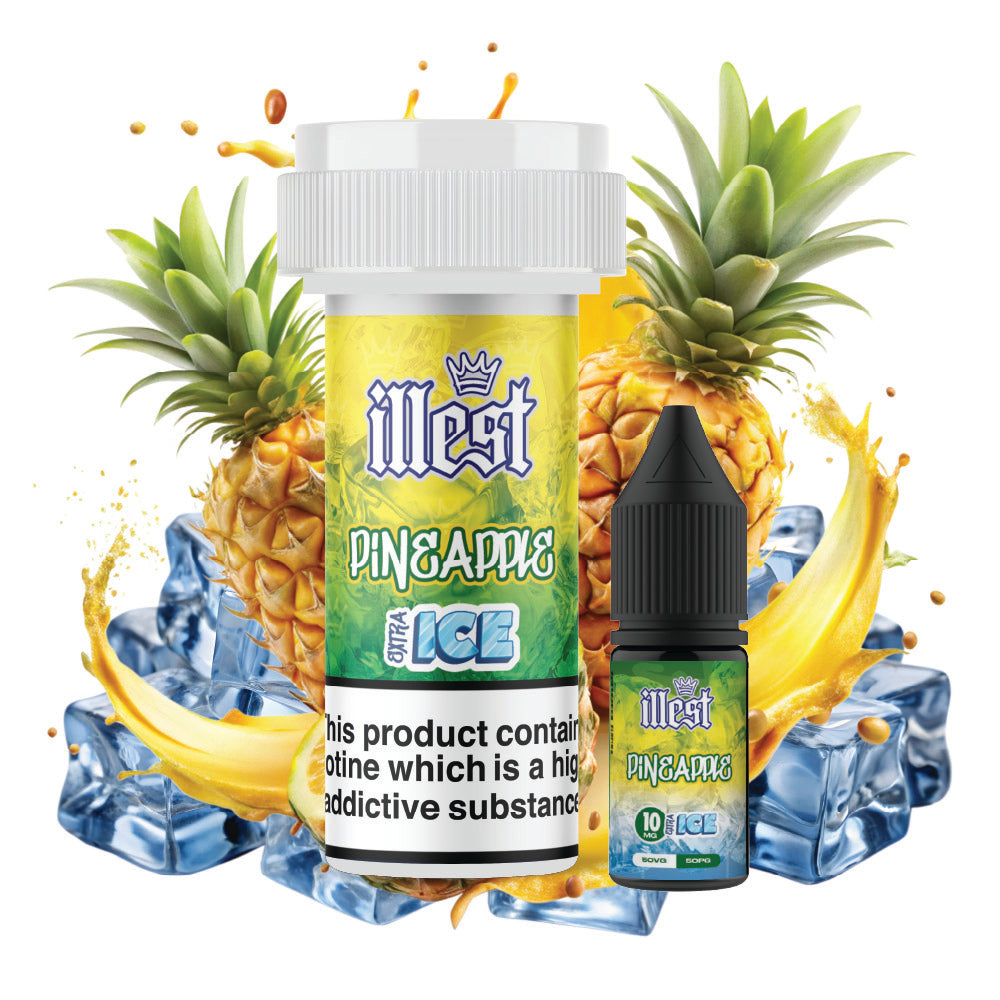 Illest XTRA Ice Pineapple Nic Salt 10ml