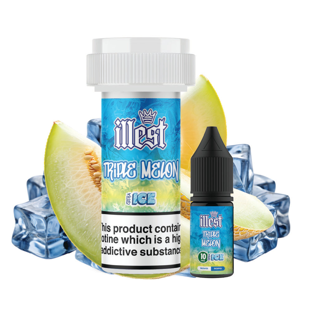 Illest XTRA Ice Triple Melon Nic Salt 10ml
