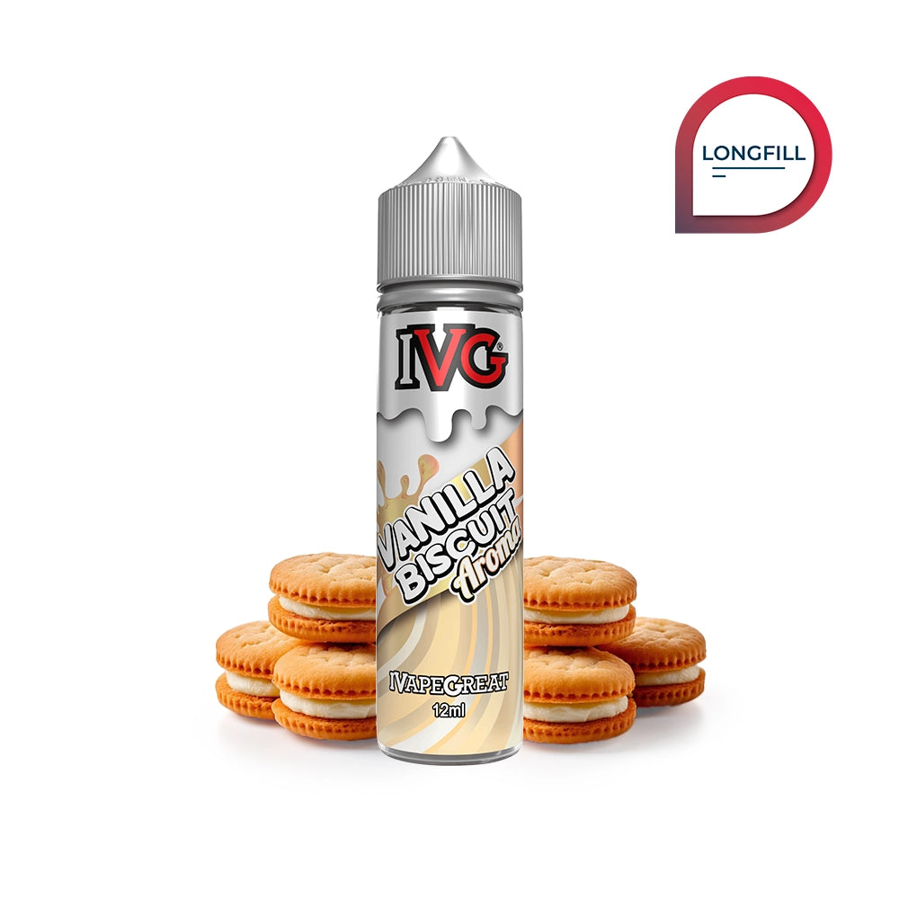 IVG Longfill Vanilla Biscuit 12/60ml