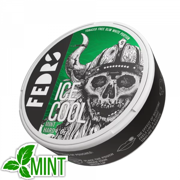 FEDRS Nicotine Pouches Ice Cool Hard Mint 33mg