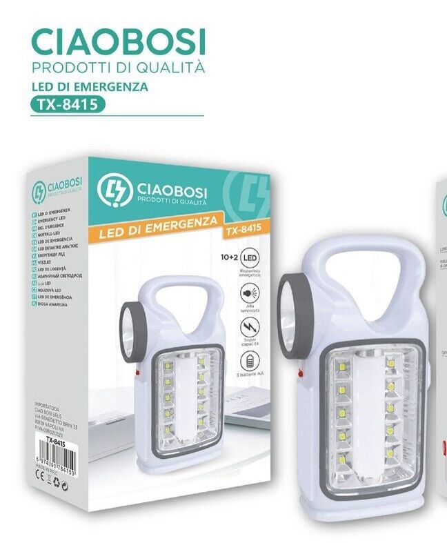 Ciaobosi Emergency Light 10+2 Led TX-8415