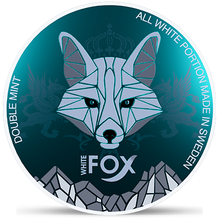 White Fox Nicotine Pouches Double Mint