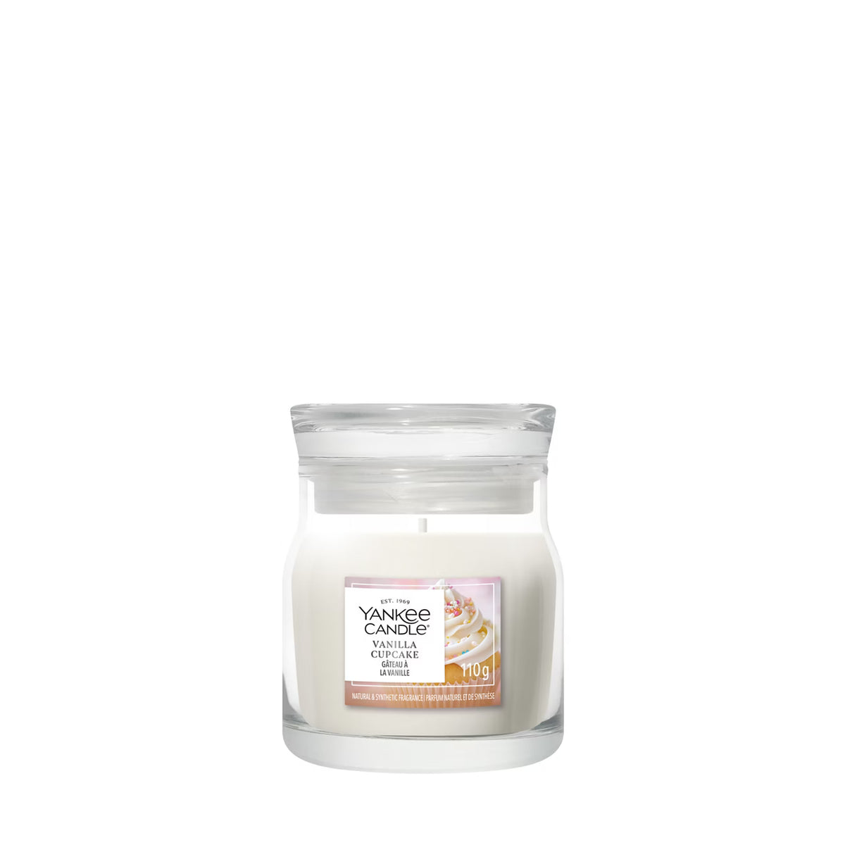 Yankee Candle Signature Small Jar Vanilla Cupcake 110g