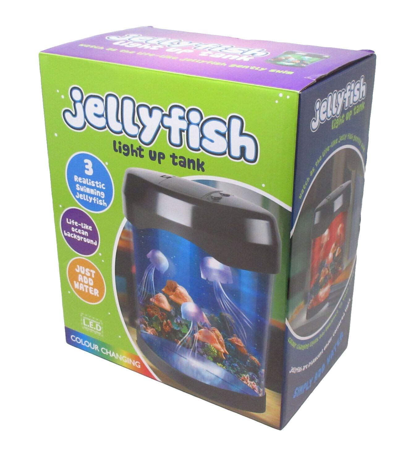 Large Jellyfish Light Up Aquarium